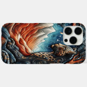 Leopard's Realm: een Schilderachtig Uitzicht Case-Mate iPhone Case (Achterkant (horizontaal))
