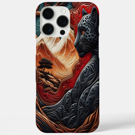 Leopard's Watch: de schoonheid van de Natuur Case-Mate iPhone Case (Achterkant)