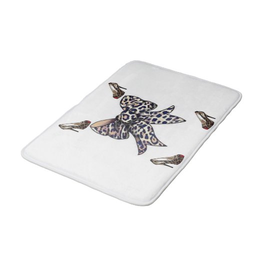 leopardschoen badmat (Gekanteld)
