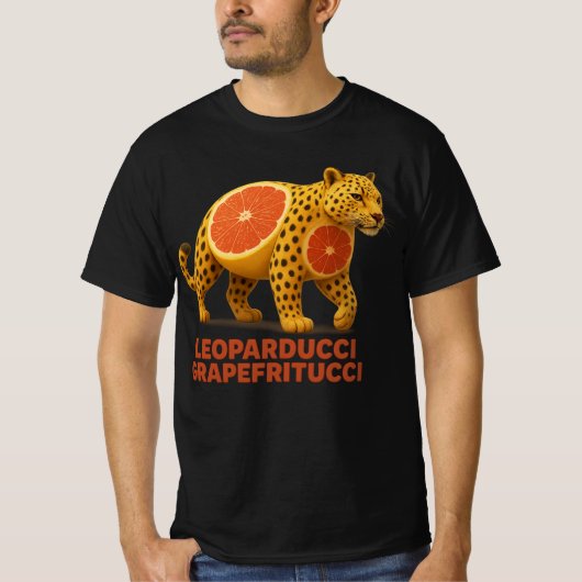 Leoparducci Grapefruitucci – Citrus Jungle Italiaa T-shirt (Voorkant)