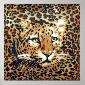 Leopardverf Poster (Voorkant)
