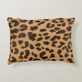 Leopart Pattern Accent Kussen
