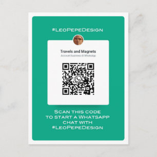 #LeoPepeDesign, Briefkaart