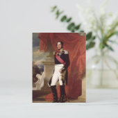 Leopold I 1840 Briefkaart (Staand voorkant)