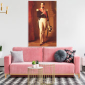 Leopold I c.1846 Canvas Afdruk (Insitu (Woonkamer))