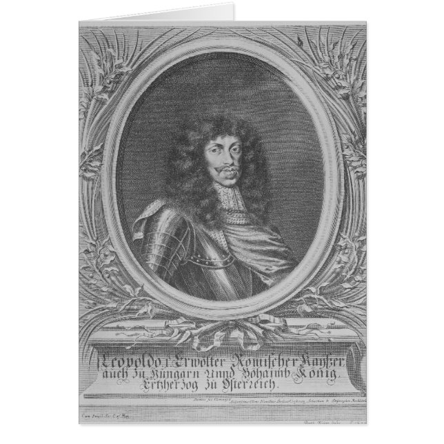 Leopold I, Heilige Romeinse keizer (Voorkant)