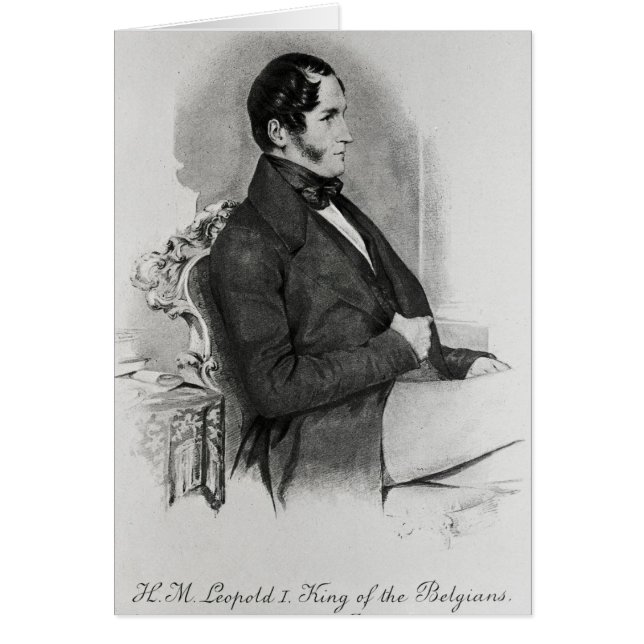 Leopold I, koning der Belgen (Voorkant)