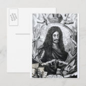 Leopold I, koning van Hongarije en Heilige Roman Briefkaart (Voorkant / Achterkant)