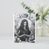 Leopold I, koning van Hongarije en Heilige Roman Briefkaart (Staand voorkant)