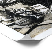 Leopold I, koning van Hongarije en Heilige Roman Poster (Hoek)