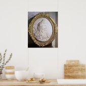 Leopold I relief-portret van Paul Strudel Poster (Keuken)