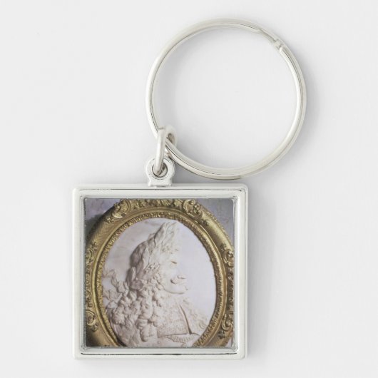Leopold I relief-portret van Paul Strudel Sleutelhanger (Voorkant)
