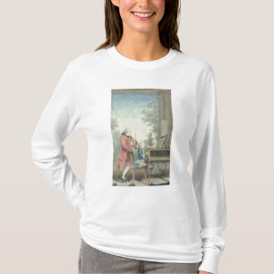 Leopold Mozart en zijn kinderen Wolfgang T-shirt