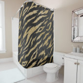 Leopord Stripes Douchegordijn (In situ)