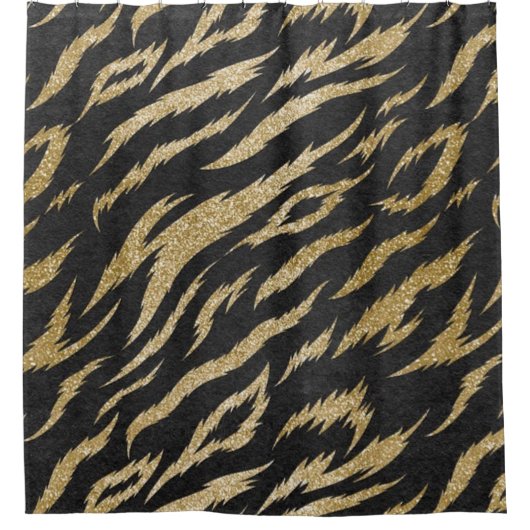 Leopord Stripes Douchegordijn (Voorkant)