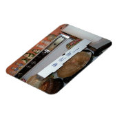 Leo's Pizza Deken Magneet (Linkerzijde)