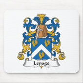 Lepage Family Crest Muismat (Voorkant)
