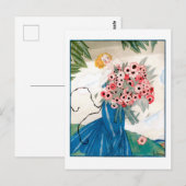 Lepape Art Deco Mode Illustratie zomer Briefkaart (Voorkant / Achterkant)