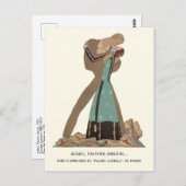 Lepape Goodbye Poor Love Mode Illustratie Briefkaart (Voorkant / Achterkant)