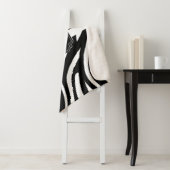Lepard Print / Zebra Print Sherpa Deken (In situ)