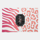 Lepard Print / Zebra Print Theedoek (Horizontaal)