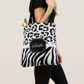Lepard Print / Zebra Print Tote Bag (Dichtbij)