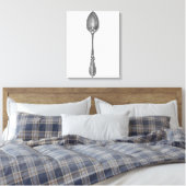 lepel canvas afdruk (Insitu (Slaapkamer))