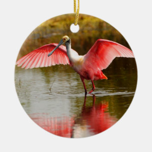 lepel en bezinning keramisch ornament