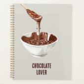 Lepel Kom voor Chocolade Liefhebbers Planner (Voorkant)