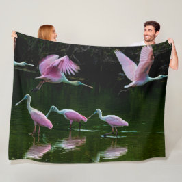 LEPEL KRAAN FLEECE DEKEN