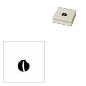 lepel mes en vork badges rubberstempel (Gestempeld)