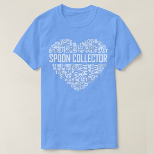 Lepel Verzamelaar Hart T-shirt (Design voorkant)
