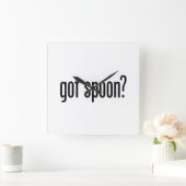 lepel vierkante klok (Huis)