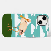 Lepelaar, Roze Case-Mate iPhone Case (Achterkant (horizontaal))