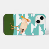Lepelaar, Roze iPhone Hoesje (Achterkant horizontaal)