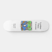 Lepels Die Nooit Vork Maken Grappige Skateboards (Horizontaal)