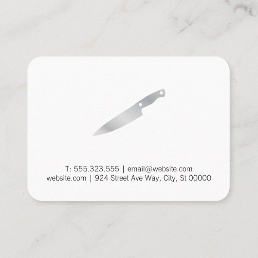 Lepels & Kruiden Visitekaartje (Achterkant)