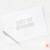Lepels Op Sticker ND (Envelop)