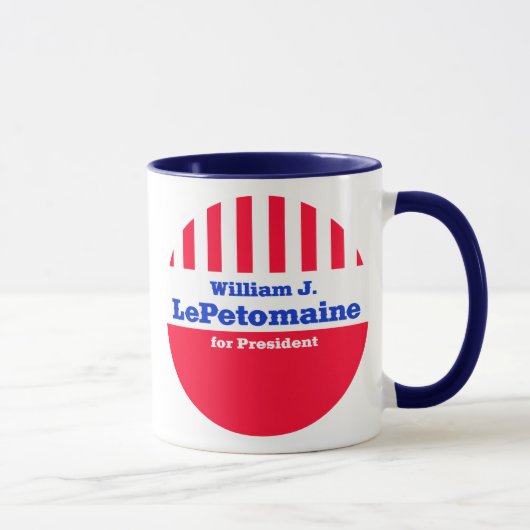 LePetomaine voor de mok van Presidenten (Rechts)