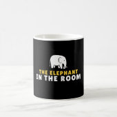 Lephant in the room Mug Koffiemok (Center)