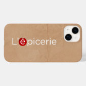 L'Épicerie Case-Mate iPhone Case (Achterkant (horizontaal))