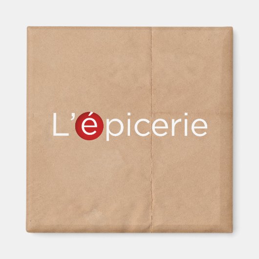 L'Épicerie Magneet (Voorkant)