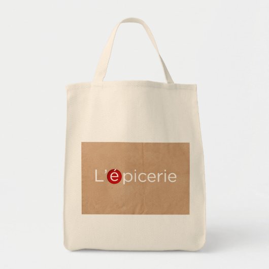 L'Épicerie Tote Bag (Voorkant)