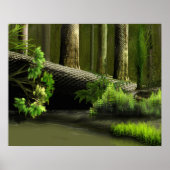 Lepidodendron Forest one Poster (Voorkant)