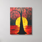 Lepidodendron poster canvas afdruk (Voorkant)