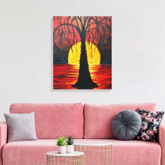Lepidodendron poster canvas afdruk (Insitu (Woonkamer))