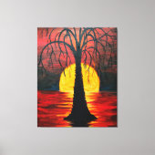 Lepidodendron poster canvas afdruk (Voorkant)