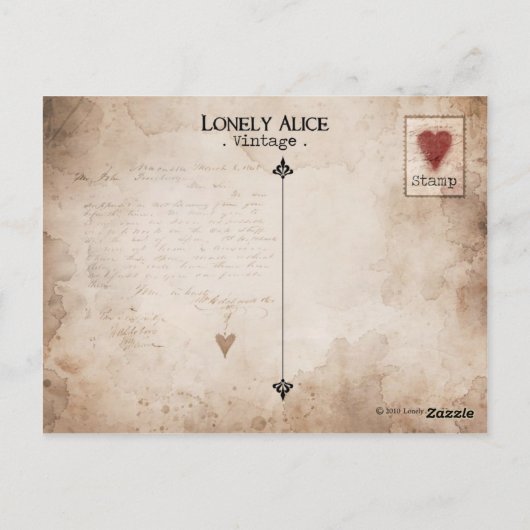 Lepidoptera Briefkaart (Achterkant)