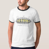 Lepidoptera Pittsburghia T-shirt (Voorkant)
