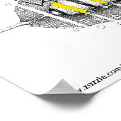 Lepidoptera Pittsburghia-Zazzle, www.zazzle.com... Poster (Hoek)